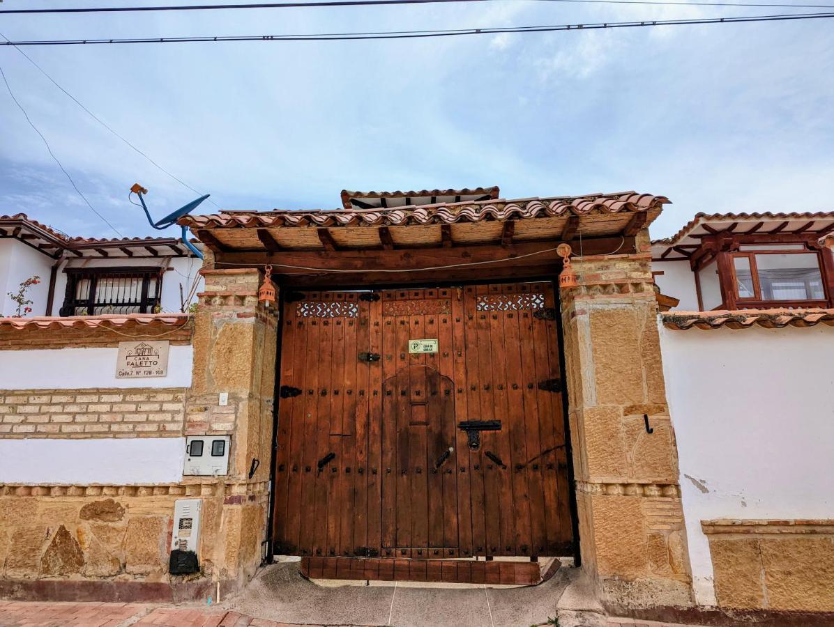 Casa de Huéspedes Faletto Villa de Leyva Extérieur photo
