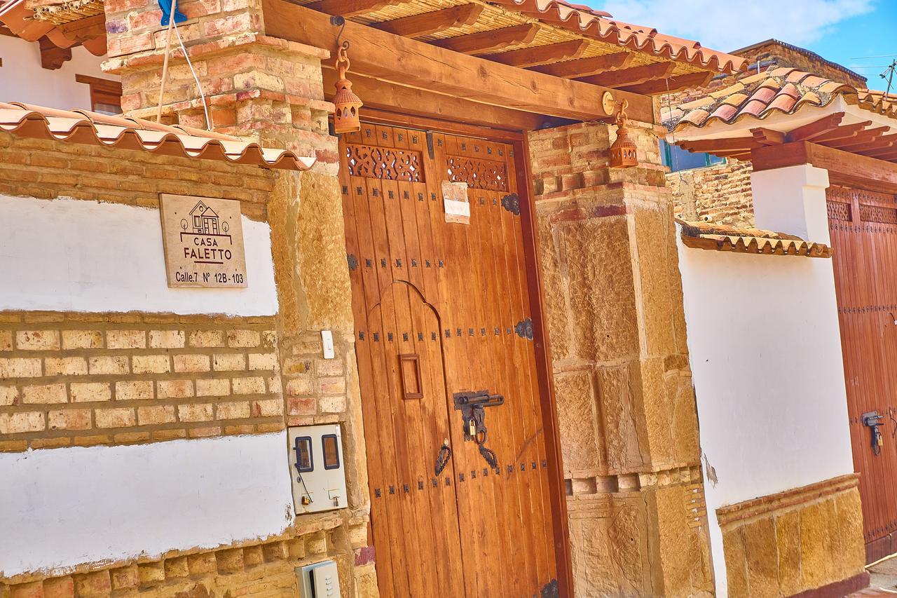 Casa de Huéspedes Faletto Villa de Leyva Extérieur photo