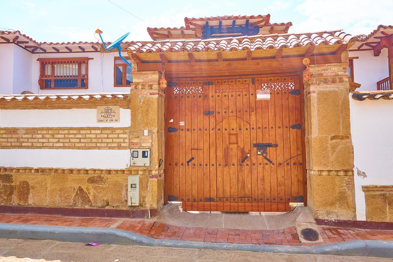 Casa de Huéspedes Faletto Villa de Leyva Extérieur photo